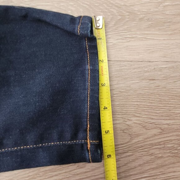 Lucky Brand Jeans Size 6 Cate Stacked Skinny Low Rise Medium Dark Wash Denim - Picture 11 of 12